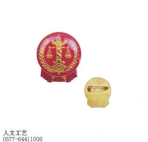 北京法院胸章