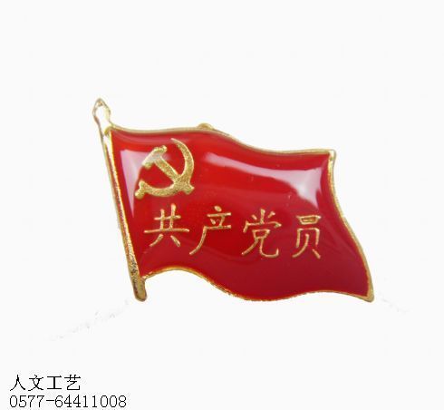 天津党徽胸章
